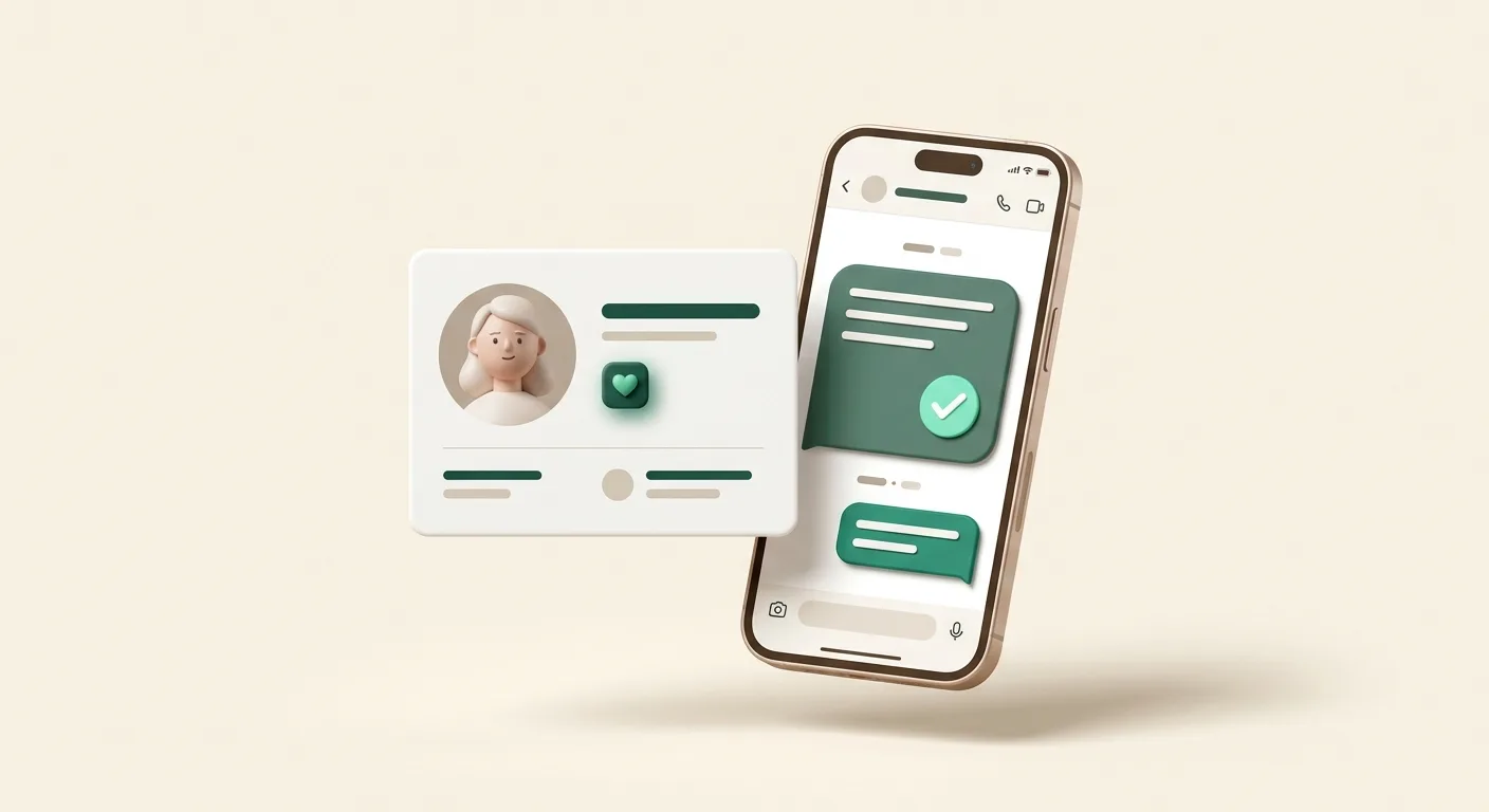 Illustration d'une fiche client et d'un SMS de confirmation, pour le CRM et les SMS clients de Yumcall.
